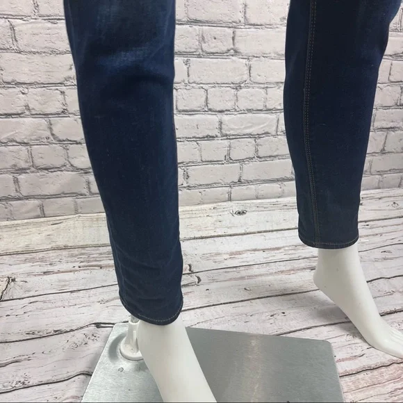 Express Distressed Mid-Rise Jeans - Picture 7 of 8